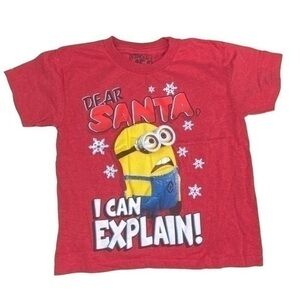 Despicable Me 2 Boys Top Size XS Short Sleeve Top